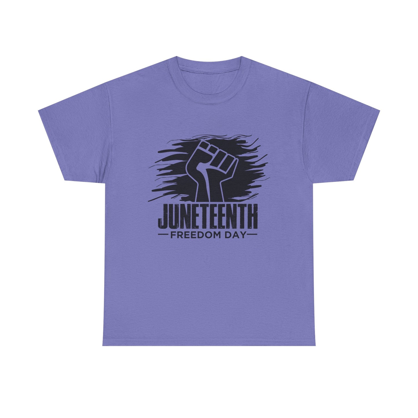 Juneteenth Freedom Day Tee, Unisex Heavy Cotton, Black Power Graphic Shirt, Everyday Wear, Freedom Celebration Apparel, Juneteenth Gift