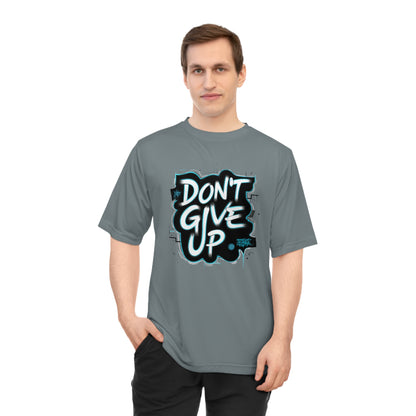Motivational Graphic T-shirt - Unisex Sport Tee with 'Don't Give Up' Design, Fitness Wear, Gym Shirt, Inspirational Clothing, Workout [...]