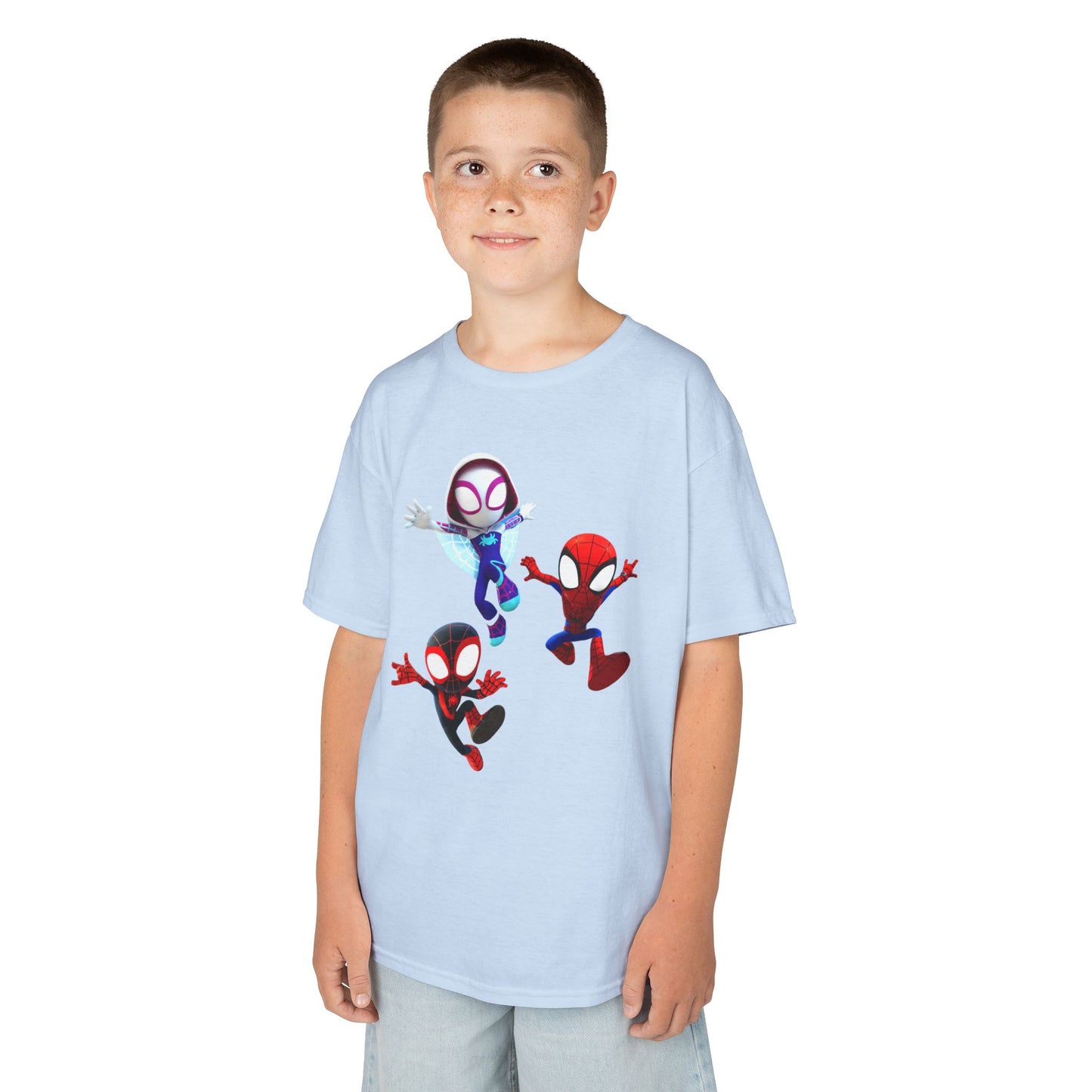Kids Spider-Man Adventure Tee - Fun and Cozy Cotton T-Shirt for Young Superhero Fans
