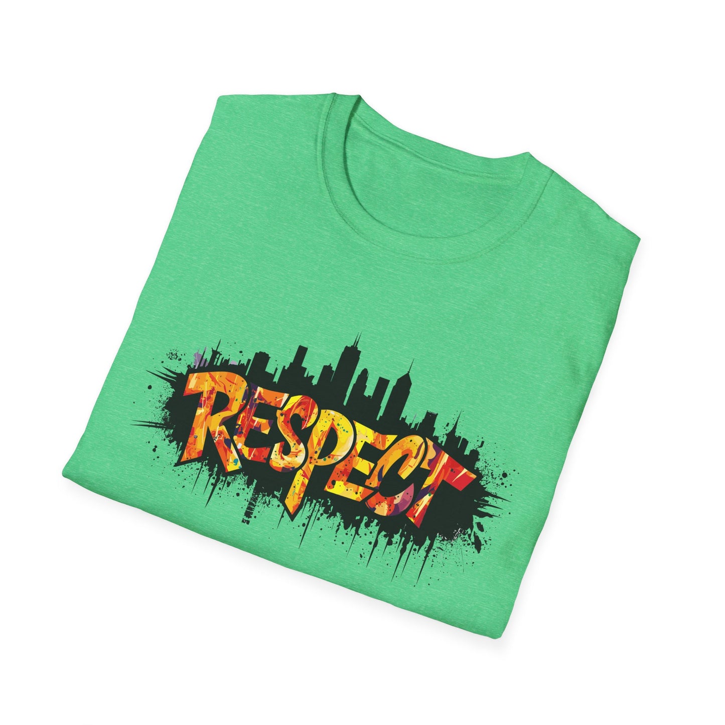 Respect Graphic Unisex T-Shirt, Urban Style Tee, Streetwear Top, Casual Wear, Gift for Friends, Stylish Statement Shirt