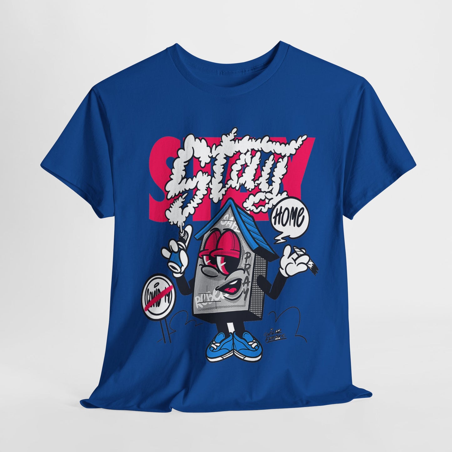 Street Art Unisex Heavy Cotton Tee - SNOT HOME Graphic Design