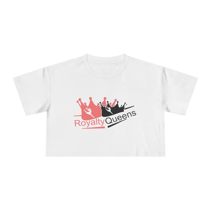 Royalty Queens Crop Tee, Empowering Women's Fashion, Gift for Her, Birthday Present, Stylish Casual Wear, Summer Outfit Choice, Trendy [...]