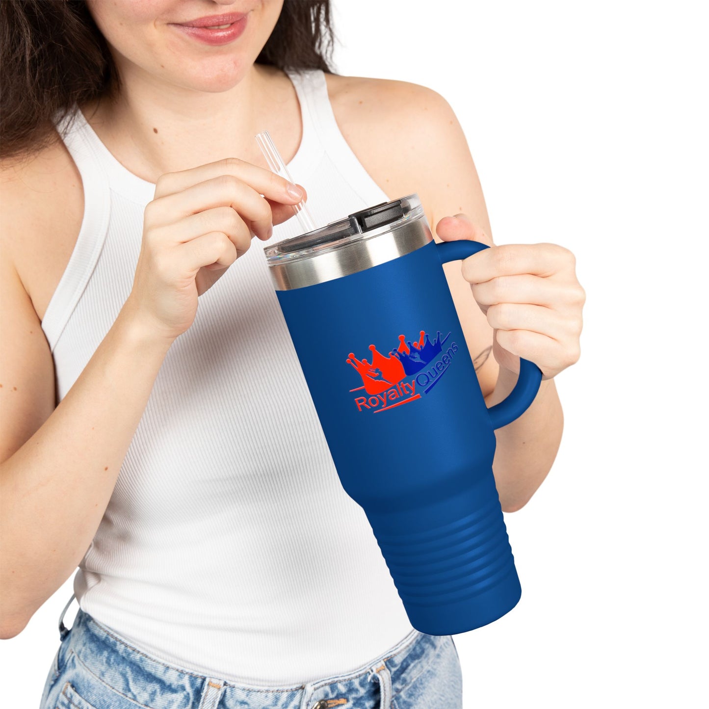 Insulated Travel Mug - Royalty Queens 40oz | Perfect for Road Trips, Gifts, Coffee Lovers & More!