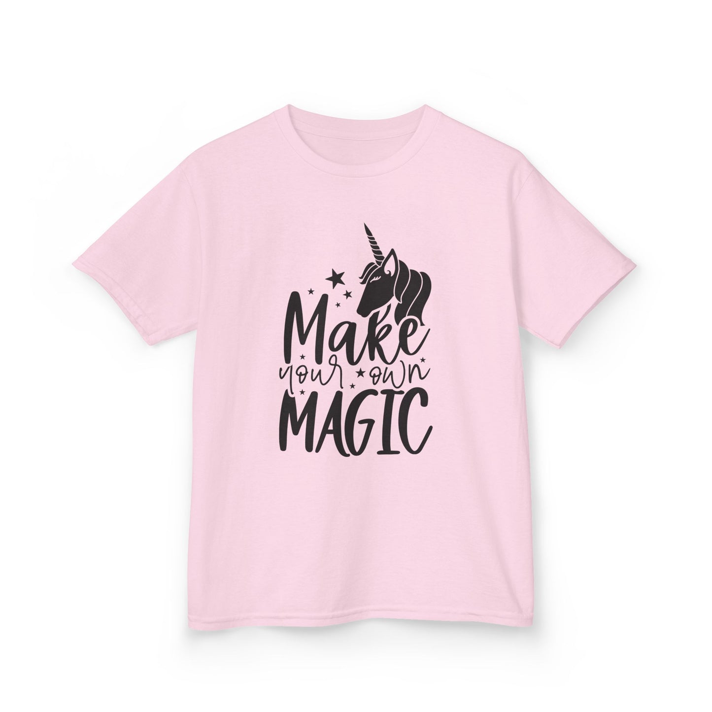 Kids Unicorn Magic Tee - 'Make Your Own Magic' Cotton Shirt