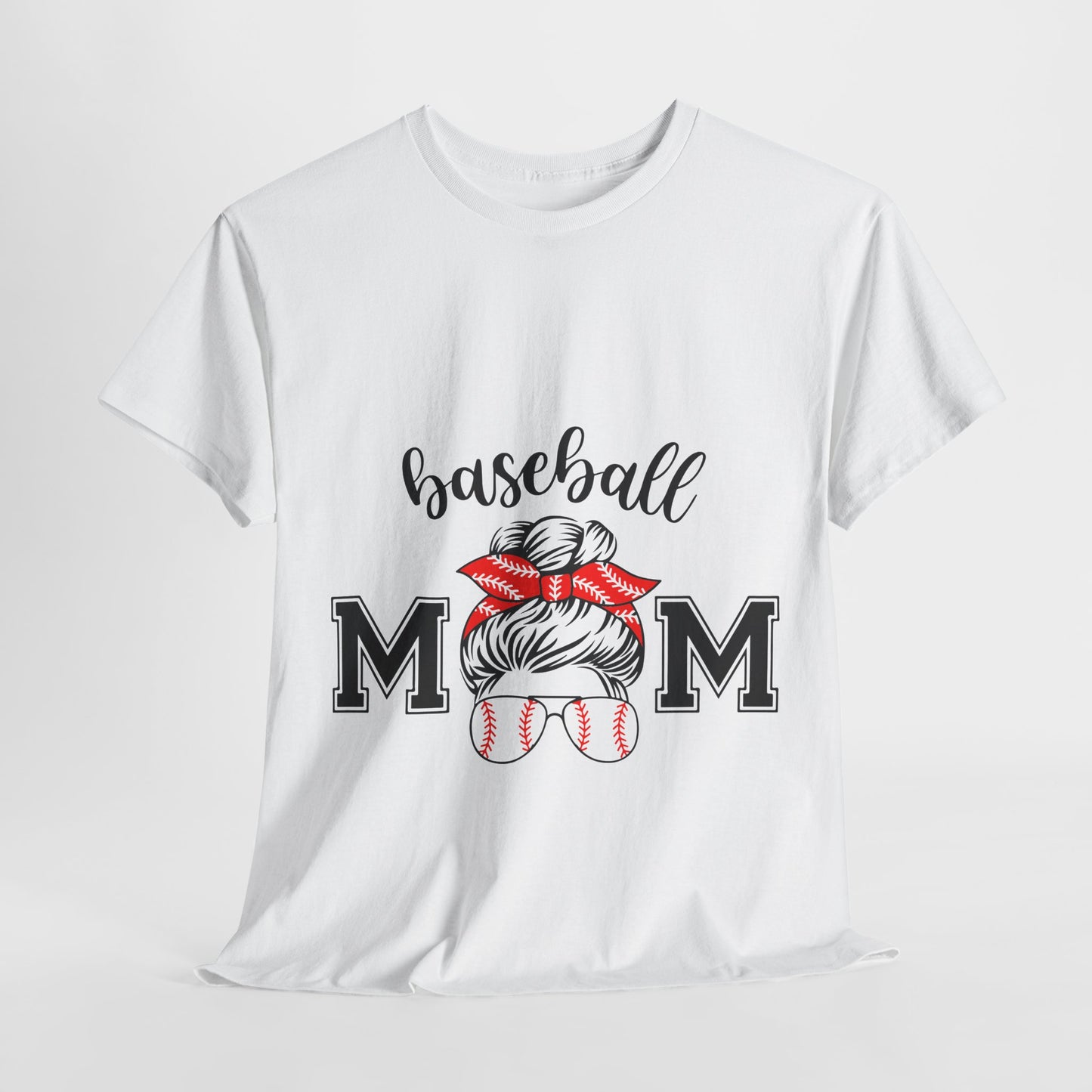 Baseball Mom Unisex Heavy Cotton Tee - Perfect for Game Day