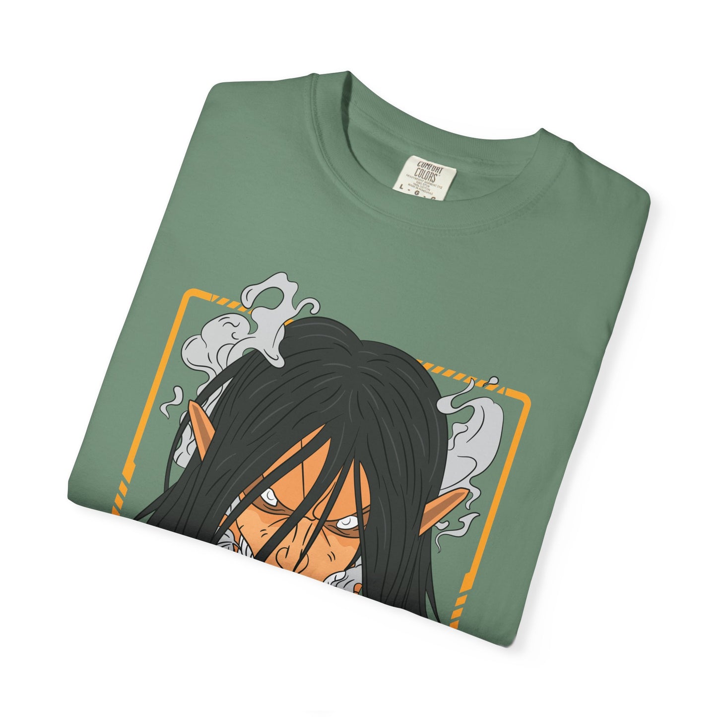 Attack on Titan Unisex Garment-Dyed T-shirt | Manga Fans Shirt | Anime Apparel | Comic Con Gift | Casual Wear | Unique Gift