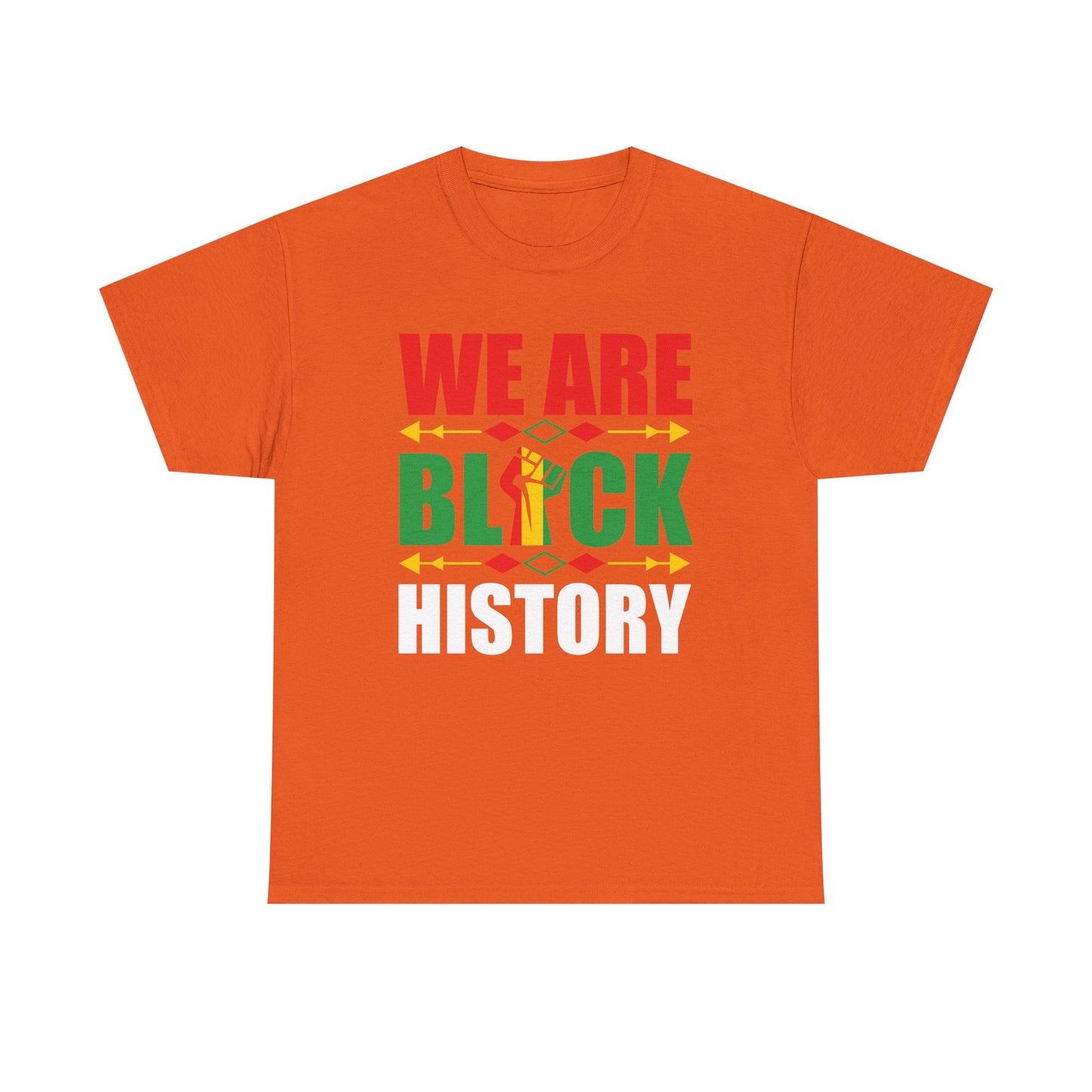 Unisex Heavy Cotton Tee - WE ARE BLACK HISTORY - Statement Tee, Celebrate Black History Month, Cultural Pride Apparel, Gift for [...]