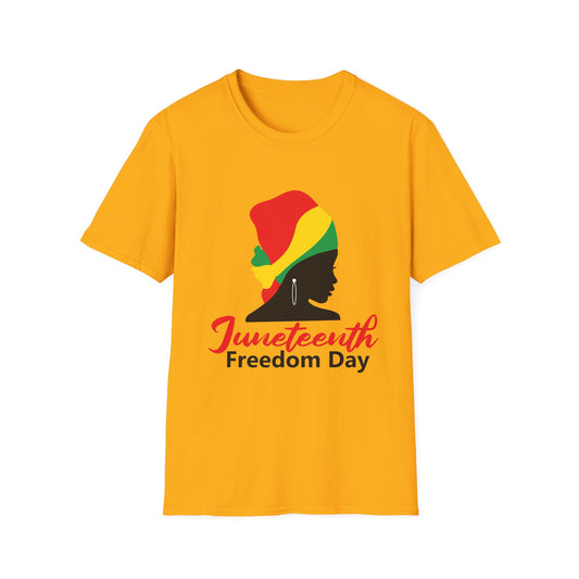 Juneteenth Freedom Day T-Shirt, Unisex Tee for Celebrations, Black History Month Apparel, Comfy Everyday Wear, Gift for Activists