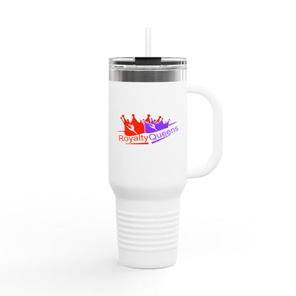 Royalty Queens Insulated Travel Mug - 40oz | Queen-Themed Drinkware for Travel, Gifts, Parties, and Everyday Use