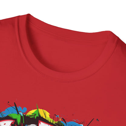 Vibrant Graphic T-Shirt for Creative Souls | Perfect for Art Lovers, Graphic Tee, Gift for Artists, Casual Style, Streetwear