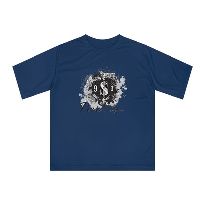 Unisex Performance Tee with Bold Dollar Design, Casual Wear, Workout Shirt, Gift for Finance Lovers, Active Lifestyle Apparel