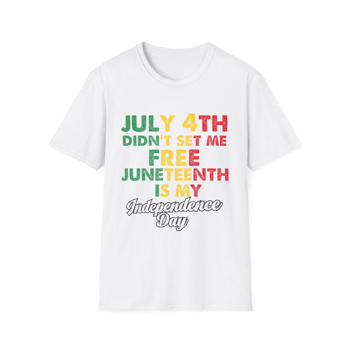Juneteenth Independence T-Shirt, Celebrate Freedom, Unisex Tee, African American Heritage, July 4th Alternative Shirt, Gift Idea