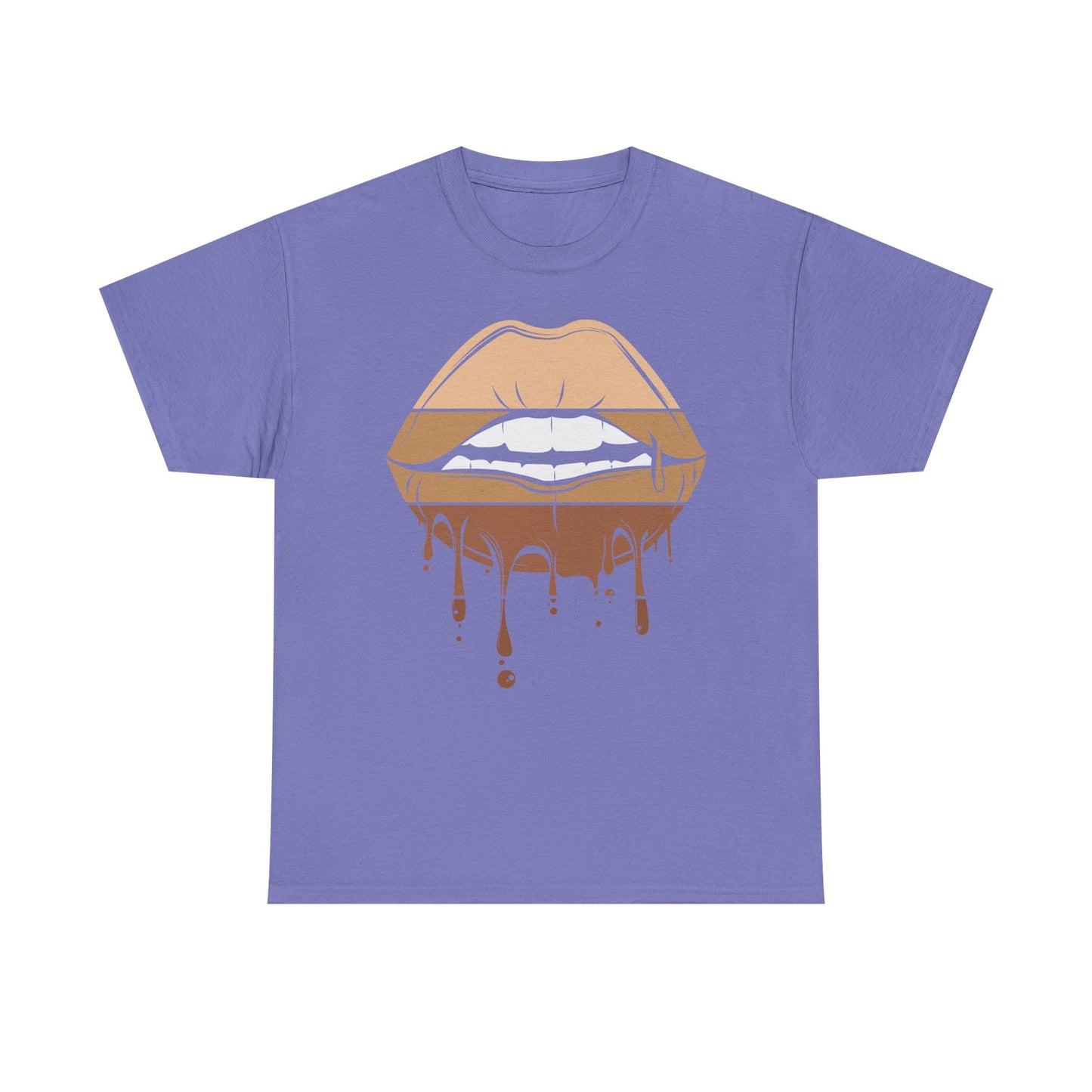 Chic Bold Lip Graphic Tee - Unisex Heavy Cotton