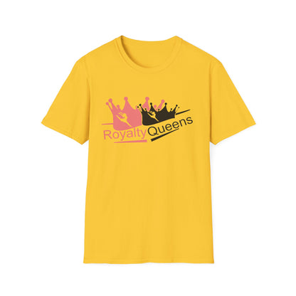Royalty Queens Unisex Softstyle T-Shirt, Fun Casual Wear, Gift for Her, Birthday, Family Reunion, Celebration Tee