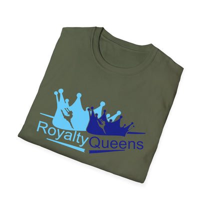 Royalty Queens Unisex Softstyle T-Shirt, Casual Apparel, Birthday Gift, Pride Celebration, Queen Themed Fashion, Everyday Wear