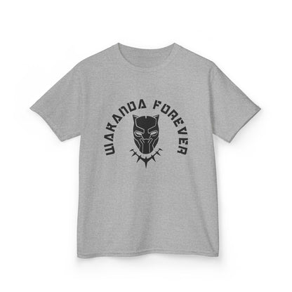 Kids Black Panther Tee, Superhero T-Shirt, Kids Graphic Tee, Wakanda Forever Shirt, Birthday Gift for Boys/Girls