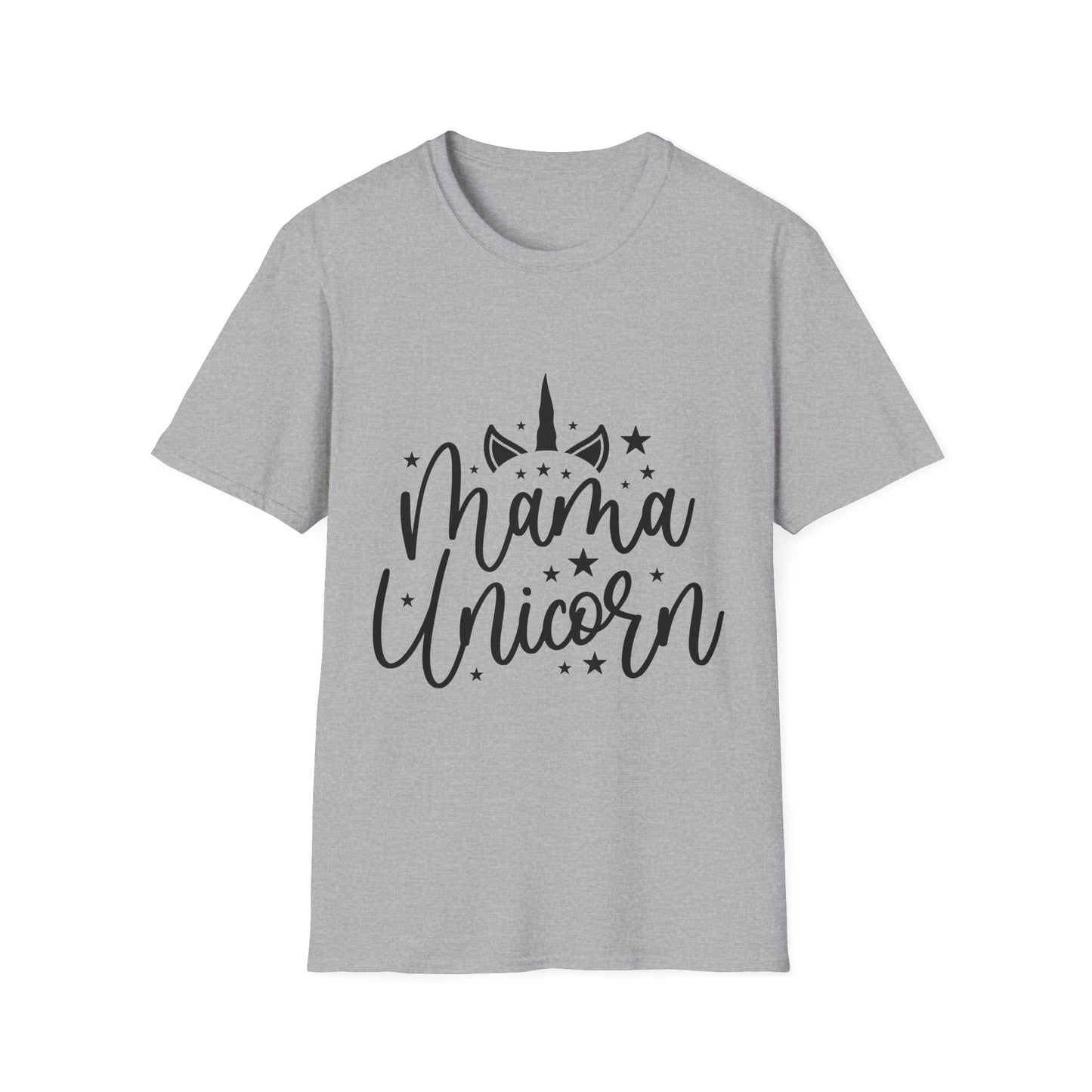Mama Unicorn Unisex Softstyle T-Shirt - Fun & Stylish Gift for Moms