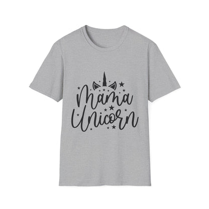 Mama Unicorn Unisex Softstyle T-Shirt - Fun & Stylish Gift for Moms