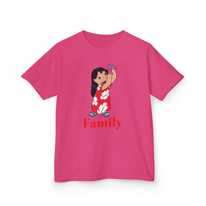 Kids Family Tee, Cute Kids T-Shirt, Family Bonding Shirt, Birthday Gift for Kids, Cute Family Design Tee