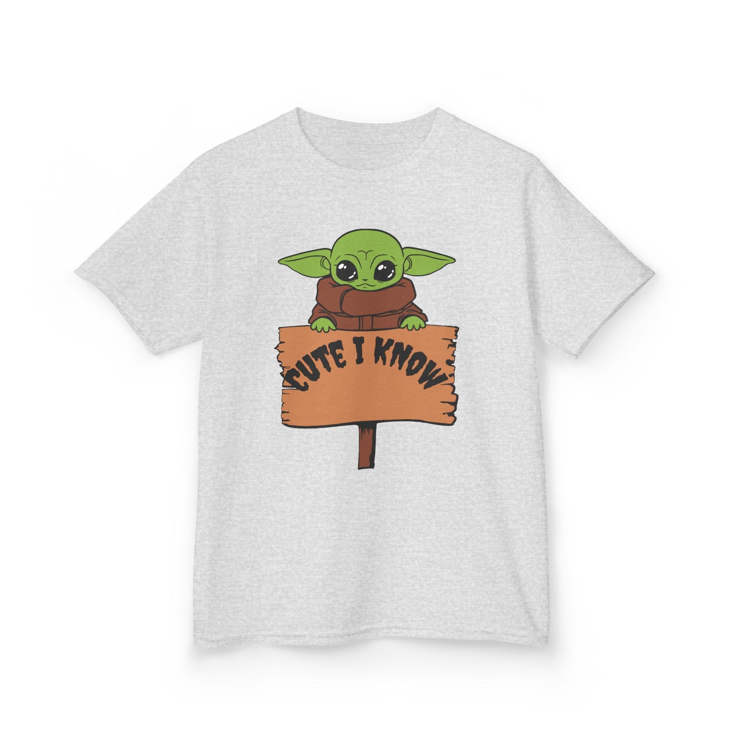 Cute Baby Alien Kids Tee - "Cute I Know" Design for Trendy Kids