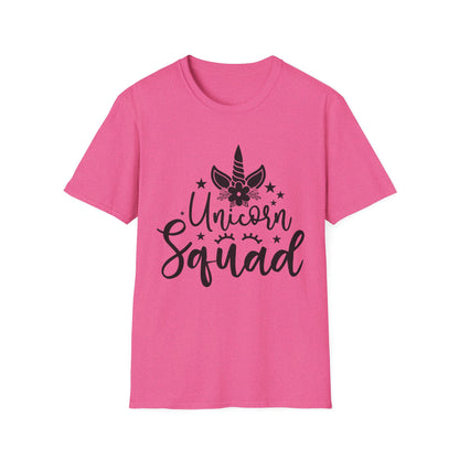 Unisex Softstyle T-Shirt - Unicorn Squad Tee for Magical Friends