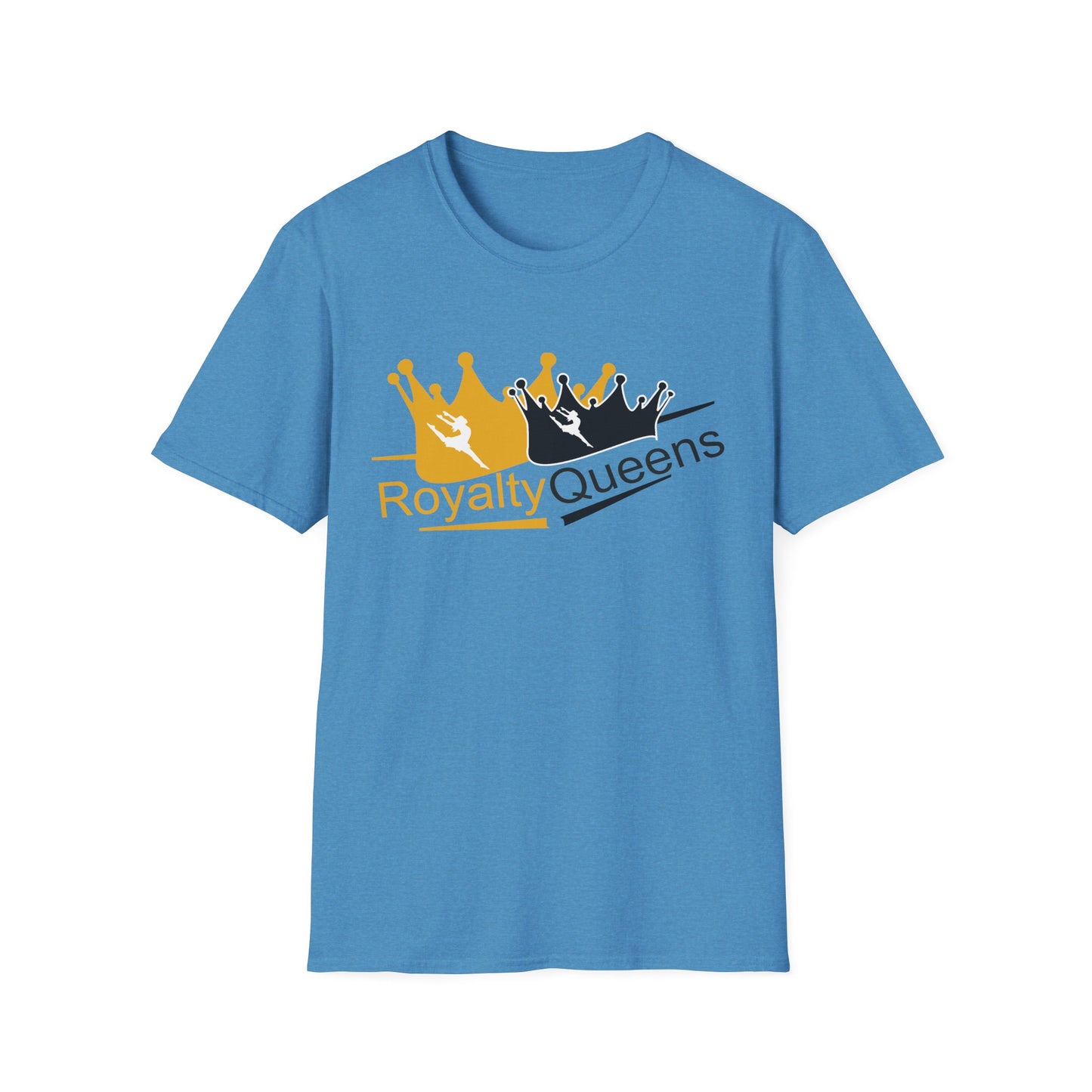 Royalty Queens T-Shirt, Unisex Softstyle Tee, Perfect for Gifts, Birthday Celebrations, Casual Wear, Empowerment Fashion, Unique Style