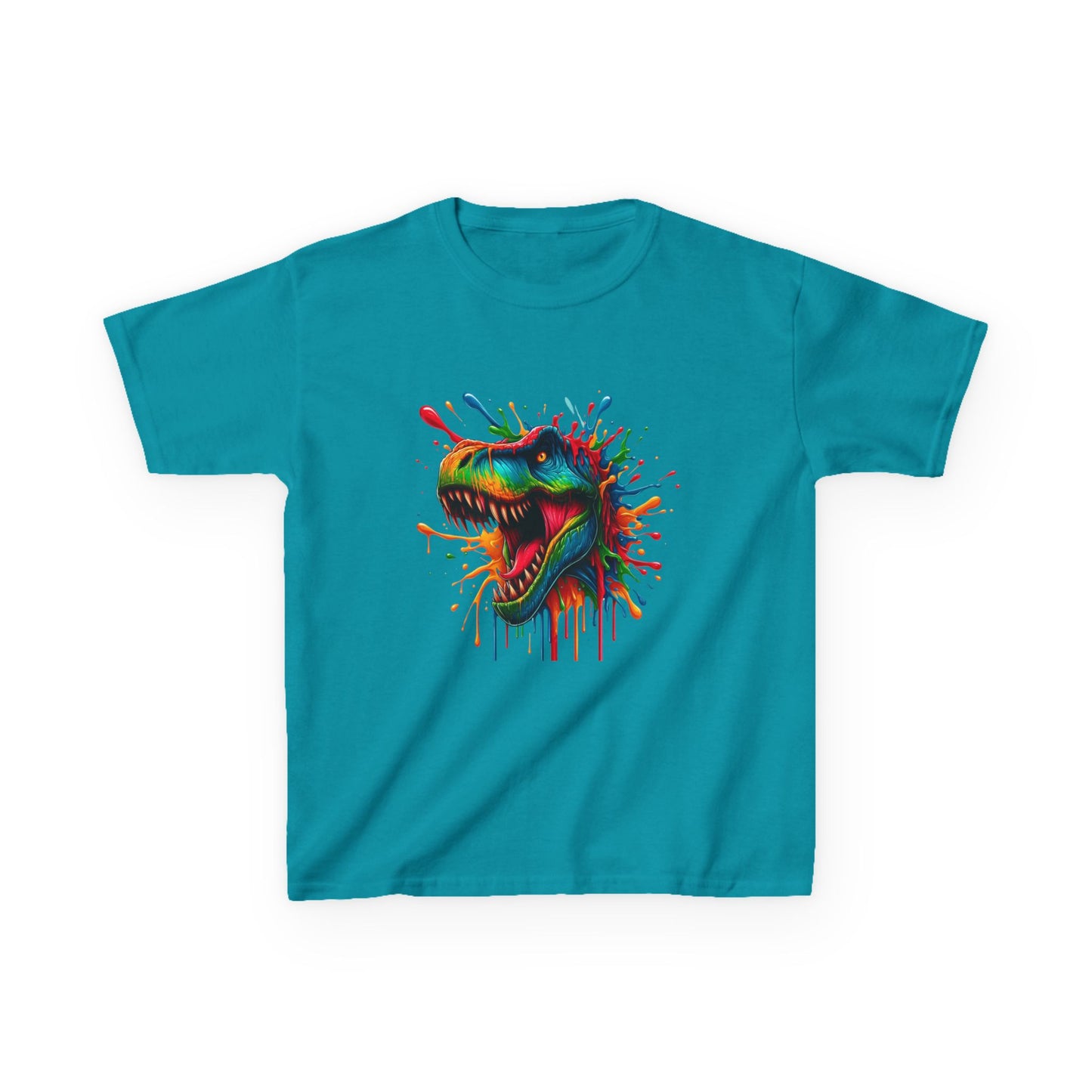 Colorful Dinosaur Kids Heavy Cotton™ Tee