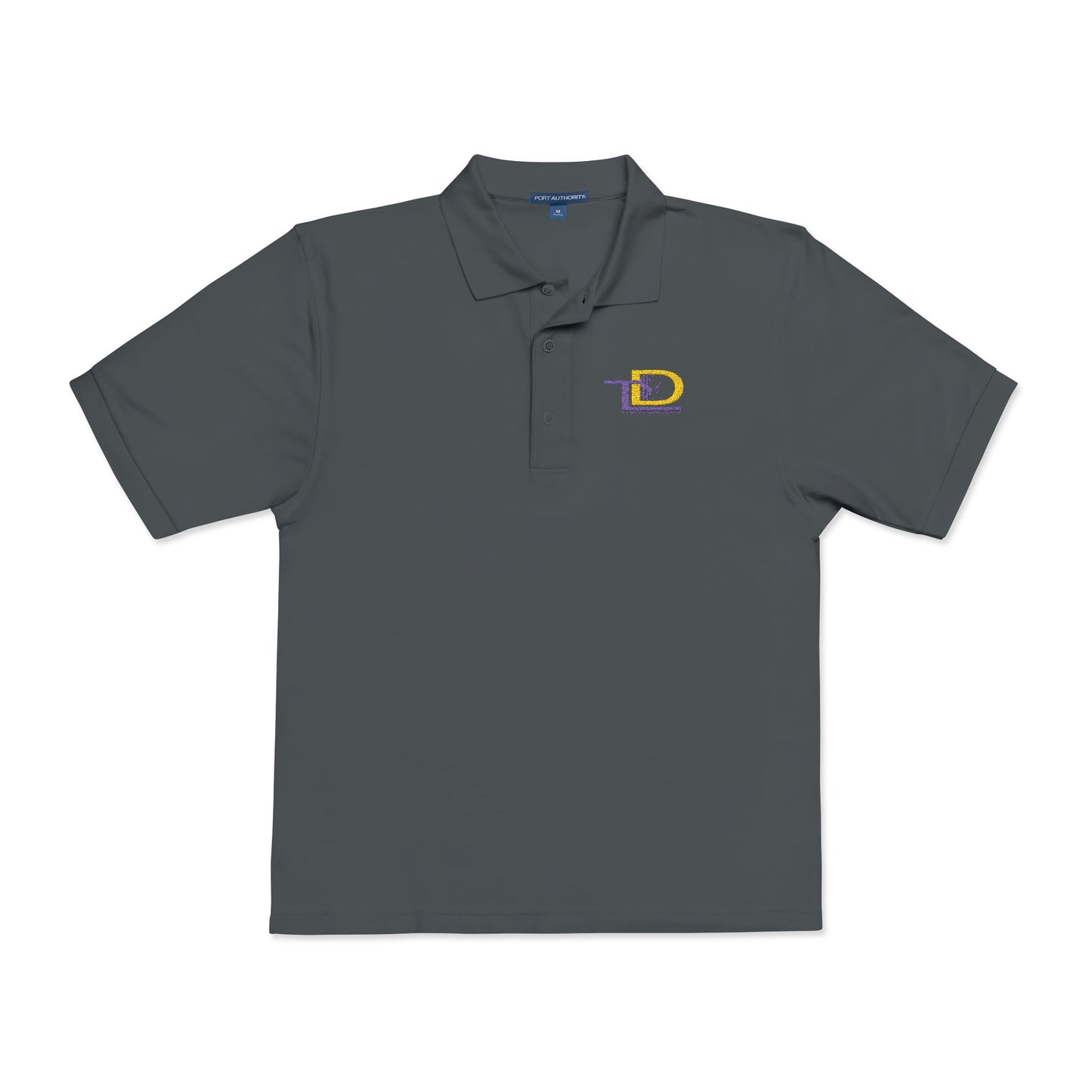 Casual Embroidered Unisex Polo Shirt - Stylish Everyday Wear
