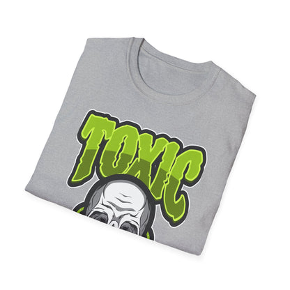 Toxic Skull Graphic Tee - Unisex Softstyle T-Shirt