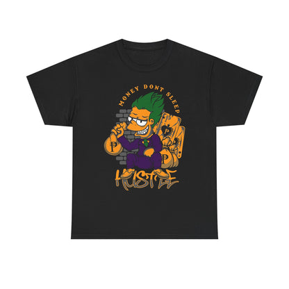 Hustle Money Don't Sleep Unisex Heavy Cotton Tee