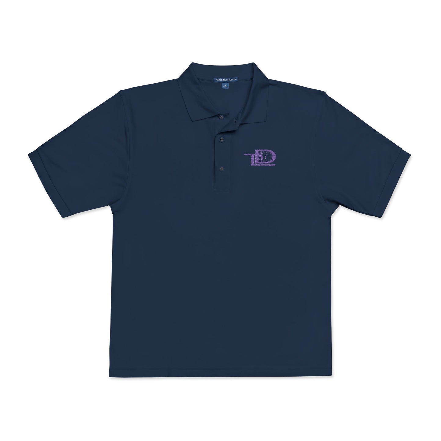 time Designs Custom Embroidered Unisex Polo Shirt - Stylish Comfort for Every Occasion