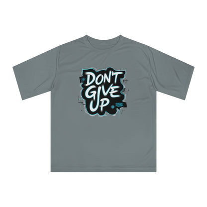 Motivational Graphic T-shirt - Unisex Sport Tee with 'Don't Give Up' Design, Fitness Wear, Gym Shirt, Inspirational Clothing, Workout [...]