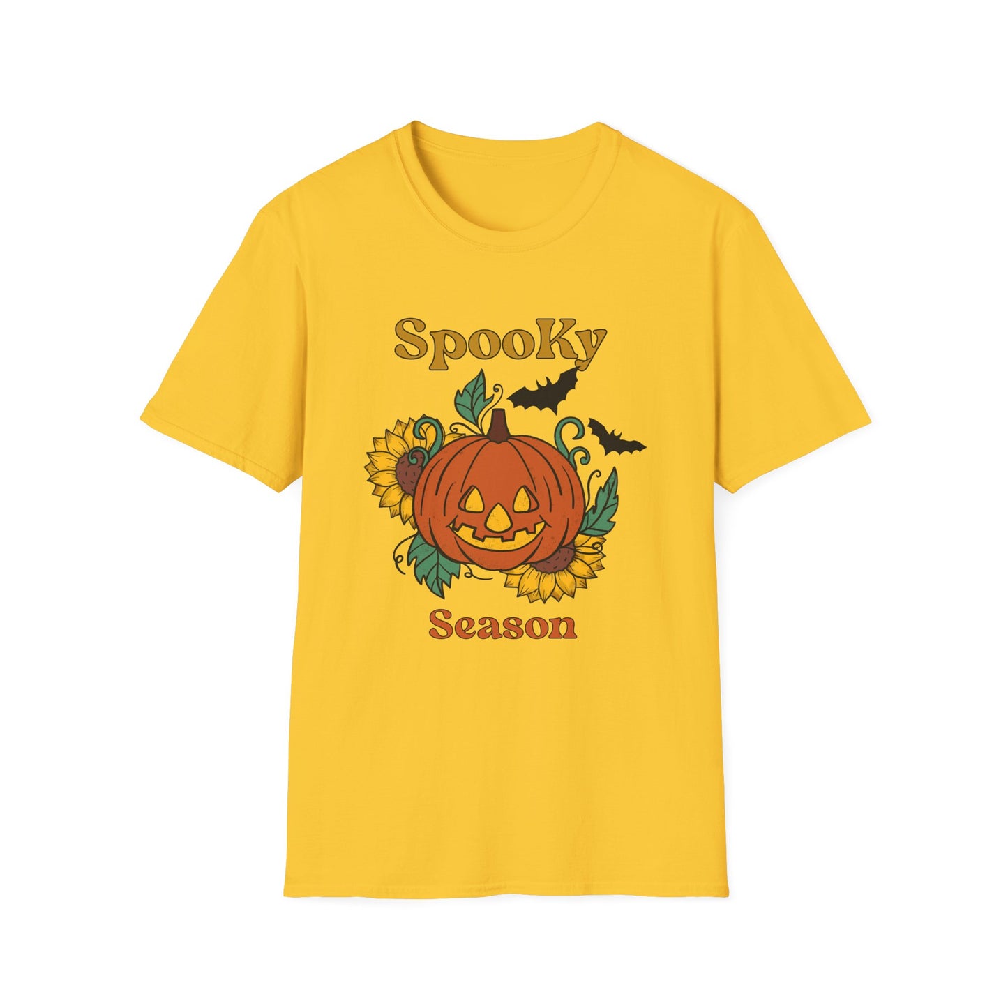 Spooky Season Unisex T-Shirt, Halloween Shirt, Pumpkin Tee, Fall Clothing, Festive Apparel
