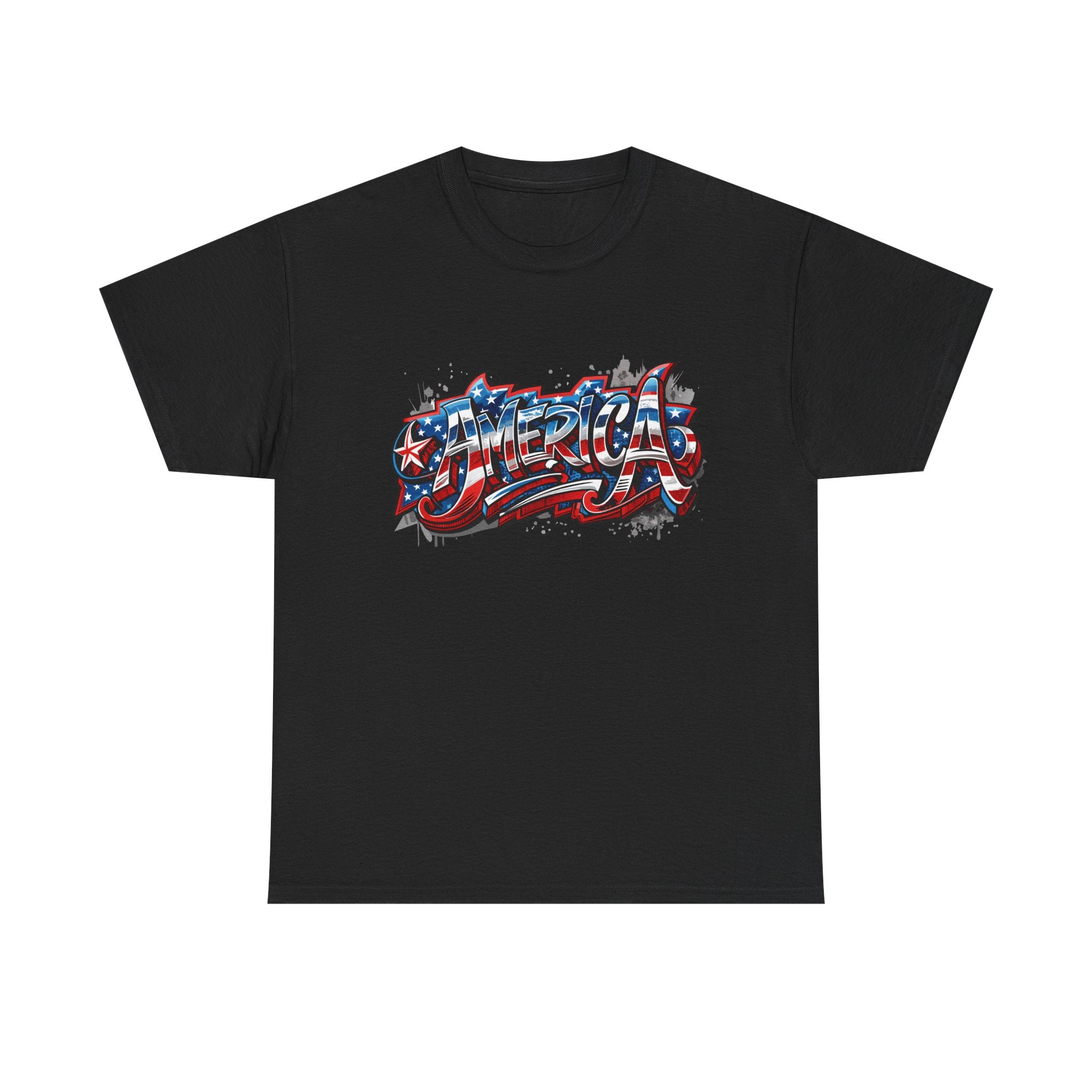 America Graphic Unisex Tee | Casual Wear, Independence Day Gift, Birthday Gift, Summer Outfit, Patriotic Shirt, Unisex Clothing