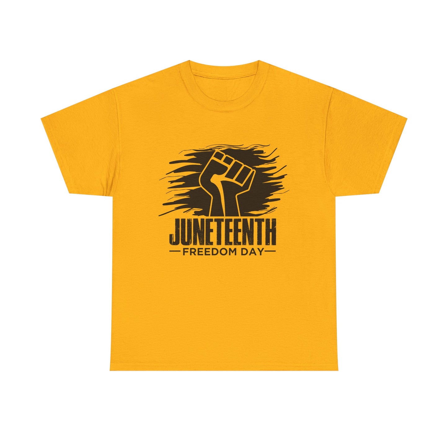 Juneteenth Freedom Day Tee, Unisex Heavy Cotton, Black Power Graphic Shirt, Everyday Wear, Freedom Celebration Apparel, Juneteenth Gift