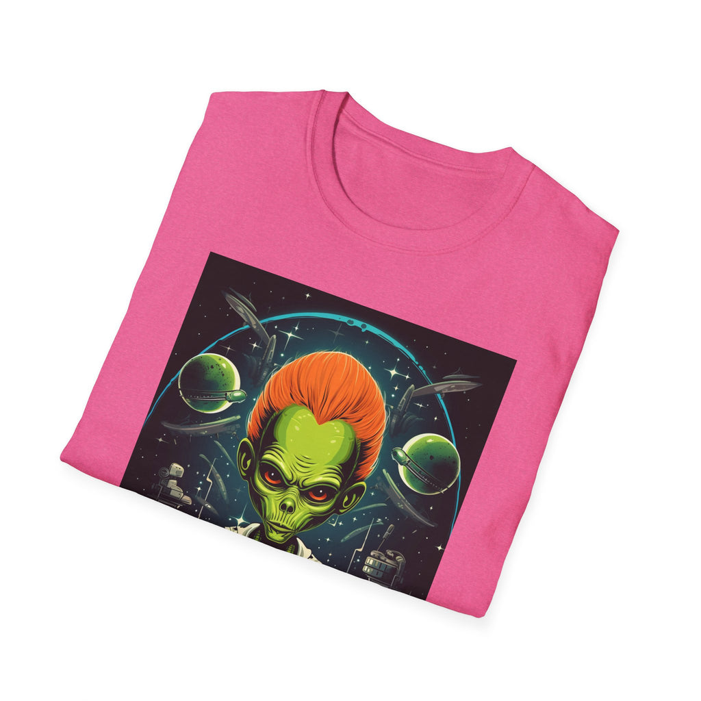 Alien Galaxy Unisex T-Shirt - Cosmic Art Design