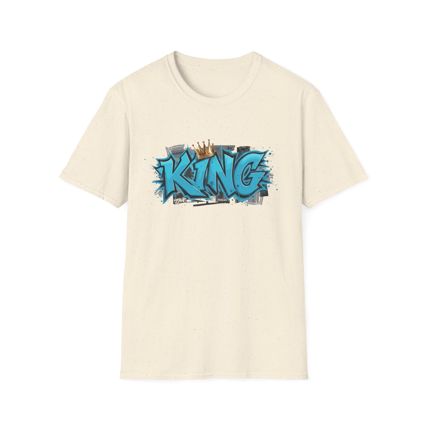 King Graffiti Unisex T-Shirt | Cool Urban Style Tee, Streetwear Fashion, Unique Gift for Him, Self-Expression, Birthday Present