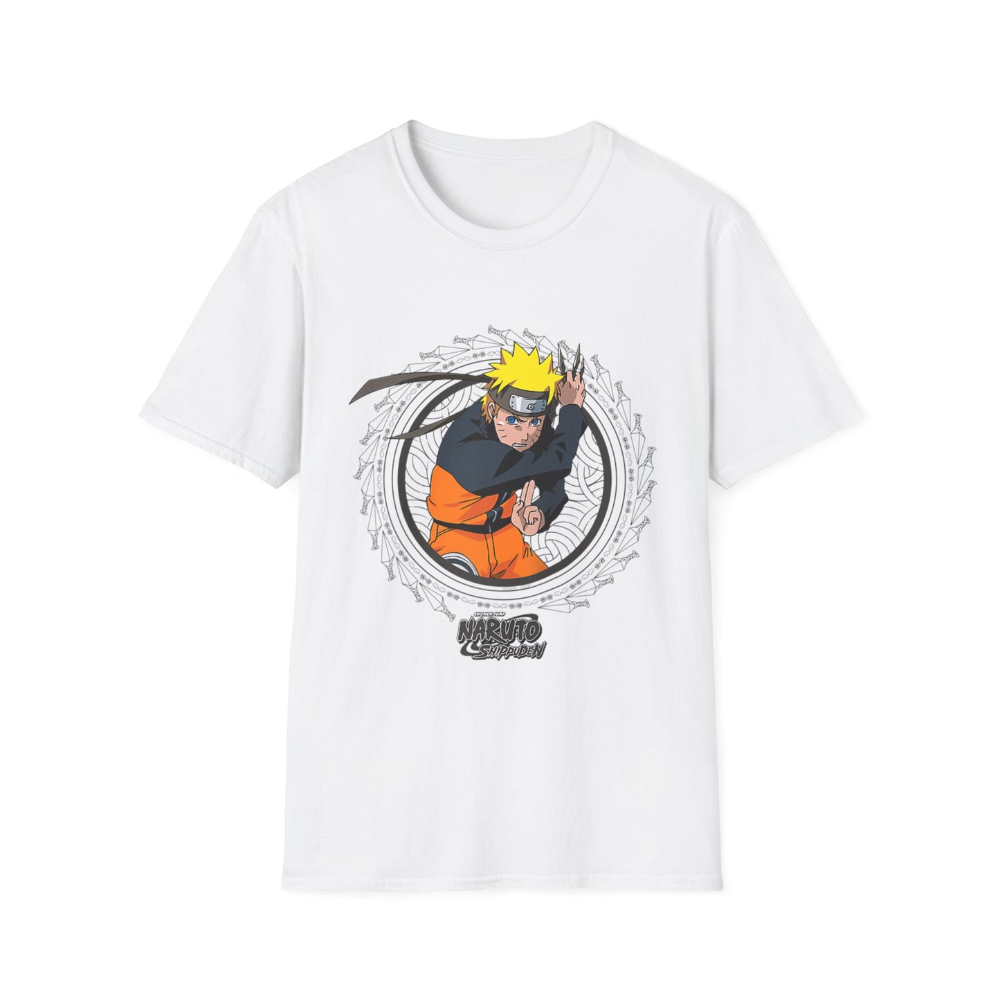 Naruto Unisex Softstyle T-Shirt - Graphic Tee for Anime Lovers