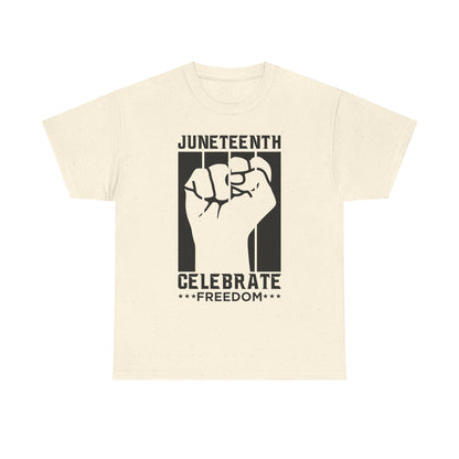 Juneteenth Celebration Tee, Unisex Heavy Cotton Shirt, Freedom T-Shirt for Events, Equality Gift, Black History Month Apparel