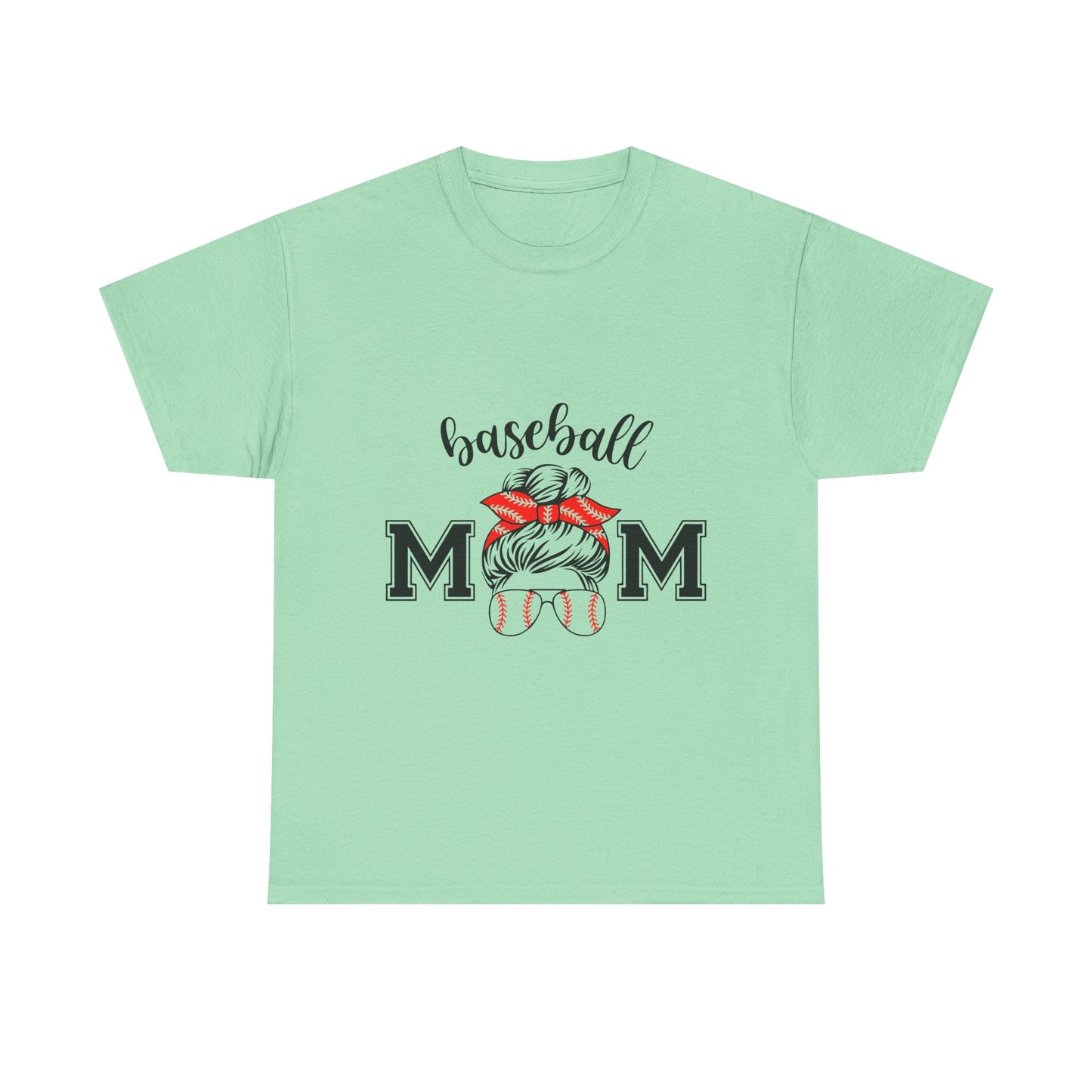 Baseball Mom Unisex Heavy Cotton Tee - Perfect for Game Day