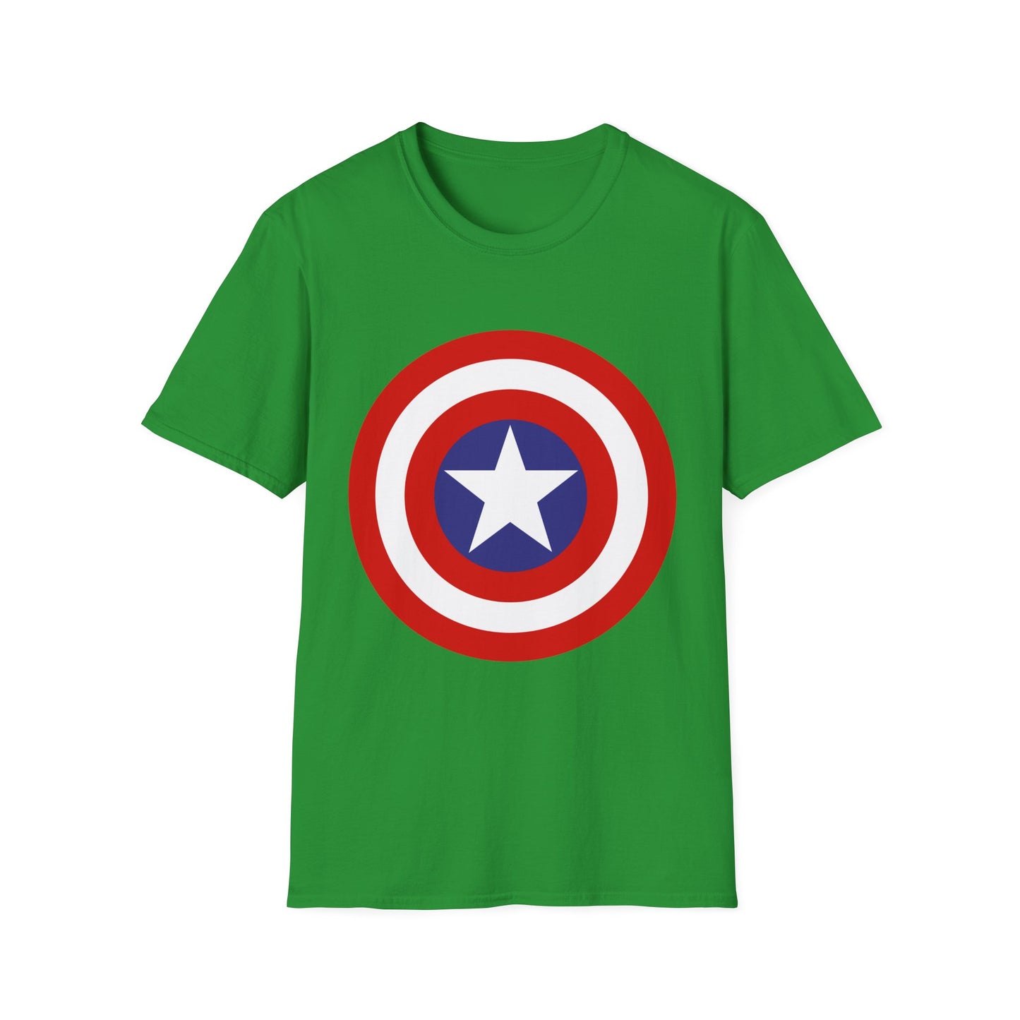Captain-Inspired Unisex Softstyle T-Shirt, Superbowl Fan Tee, Superhero Gift, Comic Birthday Shirt, Casual Everyday Wear, Graphic Crew [...]
