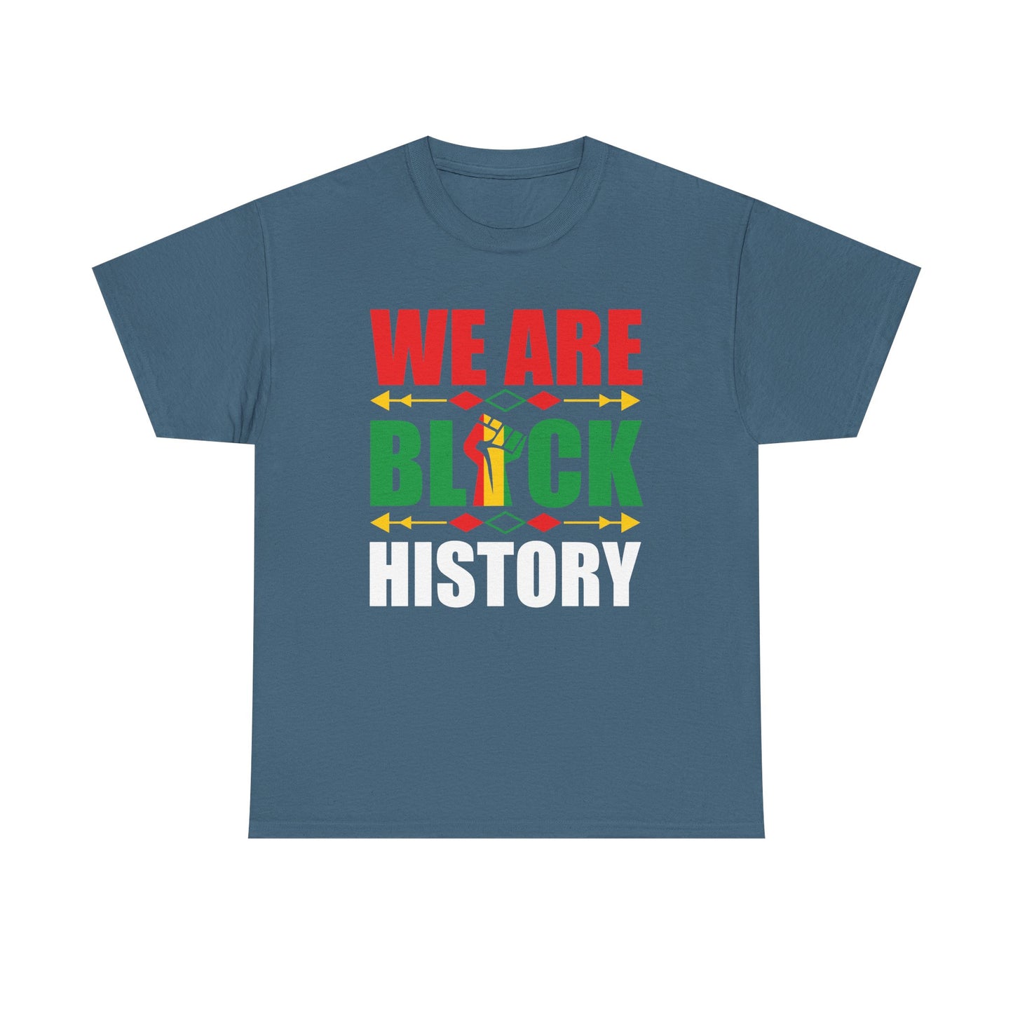 Unisex Heavy Cotton Tee - WE ARE BLACK HISTORY - Statement Tee, Celebrate Black History Month, Cultural Pride Apparel, Gift for [...]