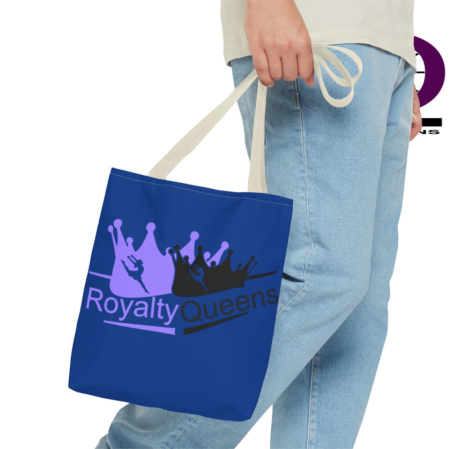 Royalty Queens Tote Bag | Stylish Everyday Carryall | Gift for Queens | Shopping, Beach, Travel, or Gym