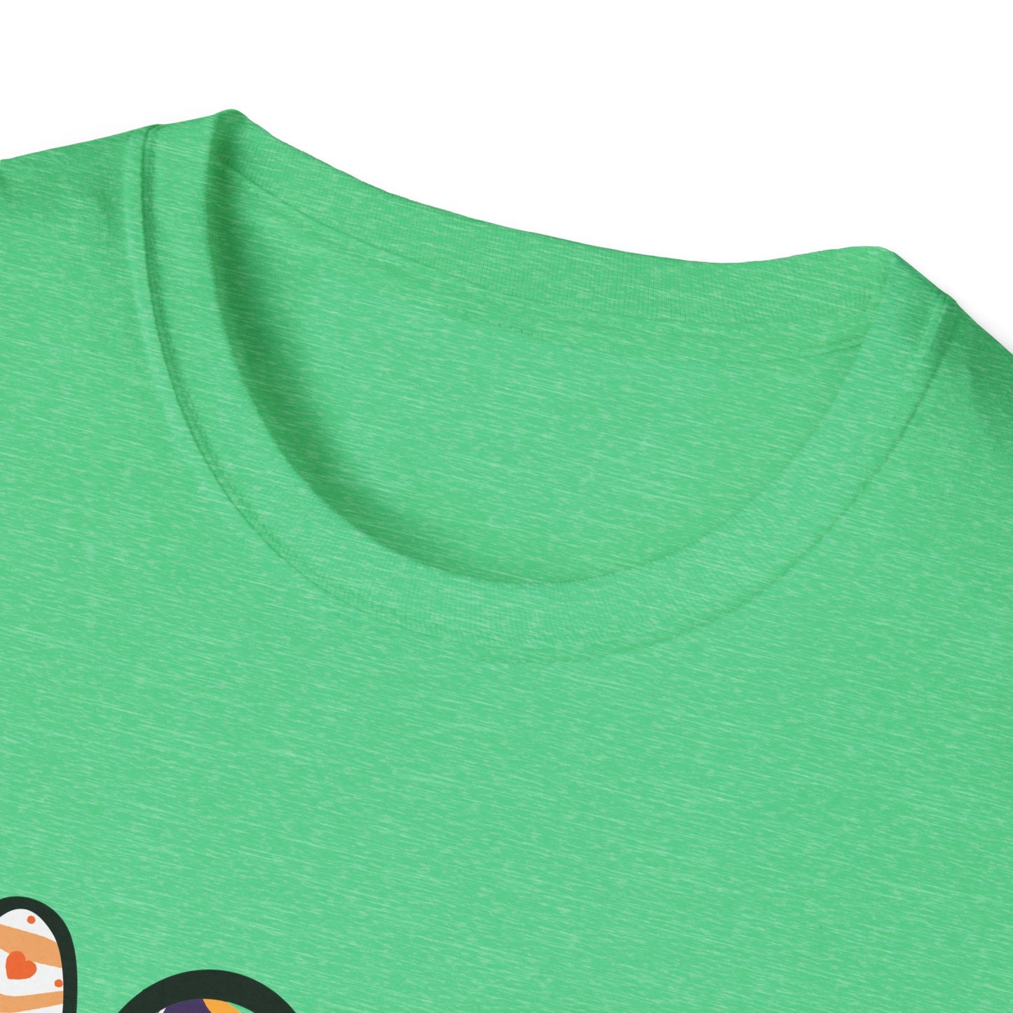 Halloween Peace Love T-Shirt, Unisex Graphic Tee for Fall Celebrations, Cozy Autumn Style, Perfect for Halloween Parties, Gifts