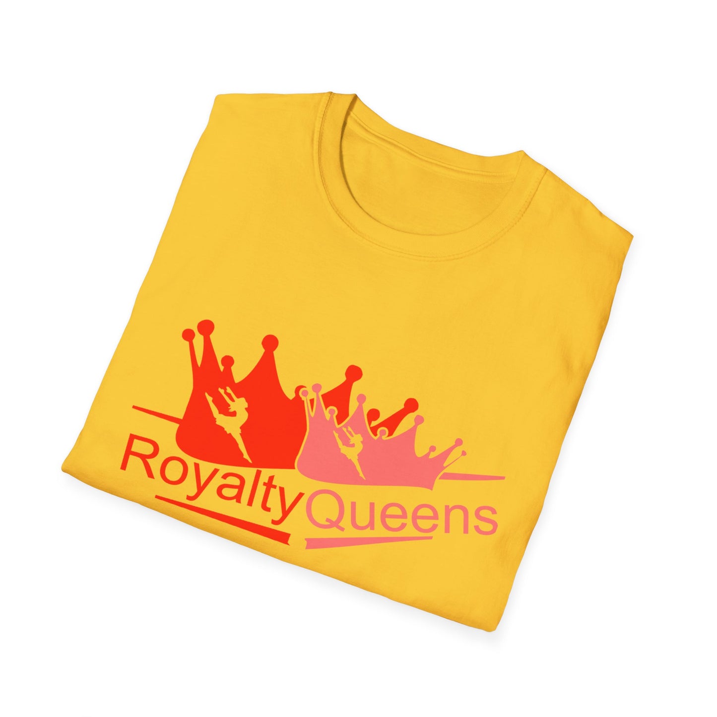 Royalty Queens Unisex Softstyle T-Shirt - Fun, Empowering, Comfortable Gift for Friends, Birthday, Celebration, Casual Wear