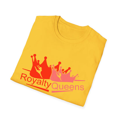 Royalty Queens Unisex Softstyle T-Shirt - Fun, Empowering, Comfortable Gift for Friends, Birthday, Celebration, Casual Wear
