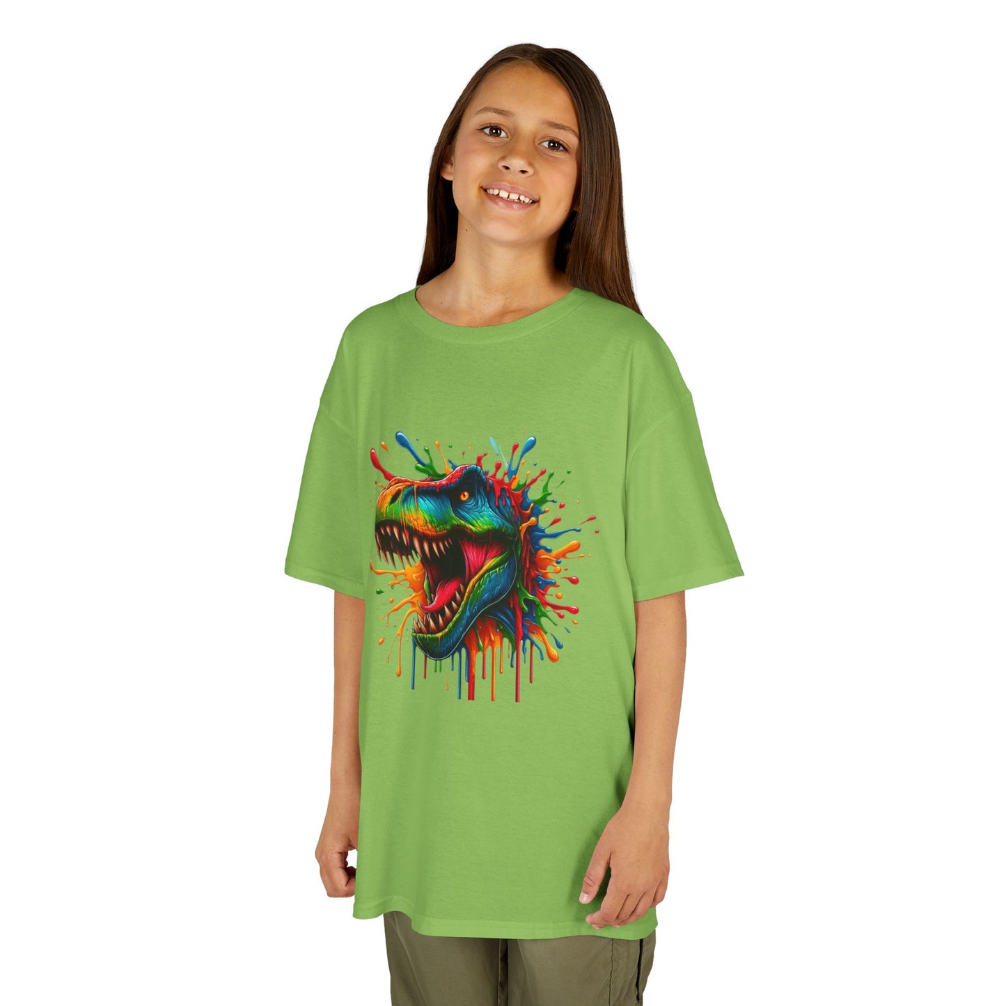 Colorful Dinosaur Kids Heavy Cotton™ Tee