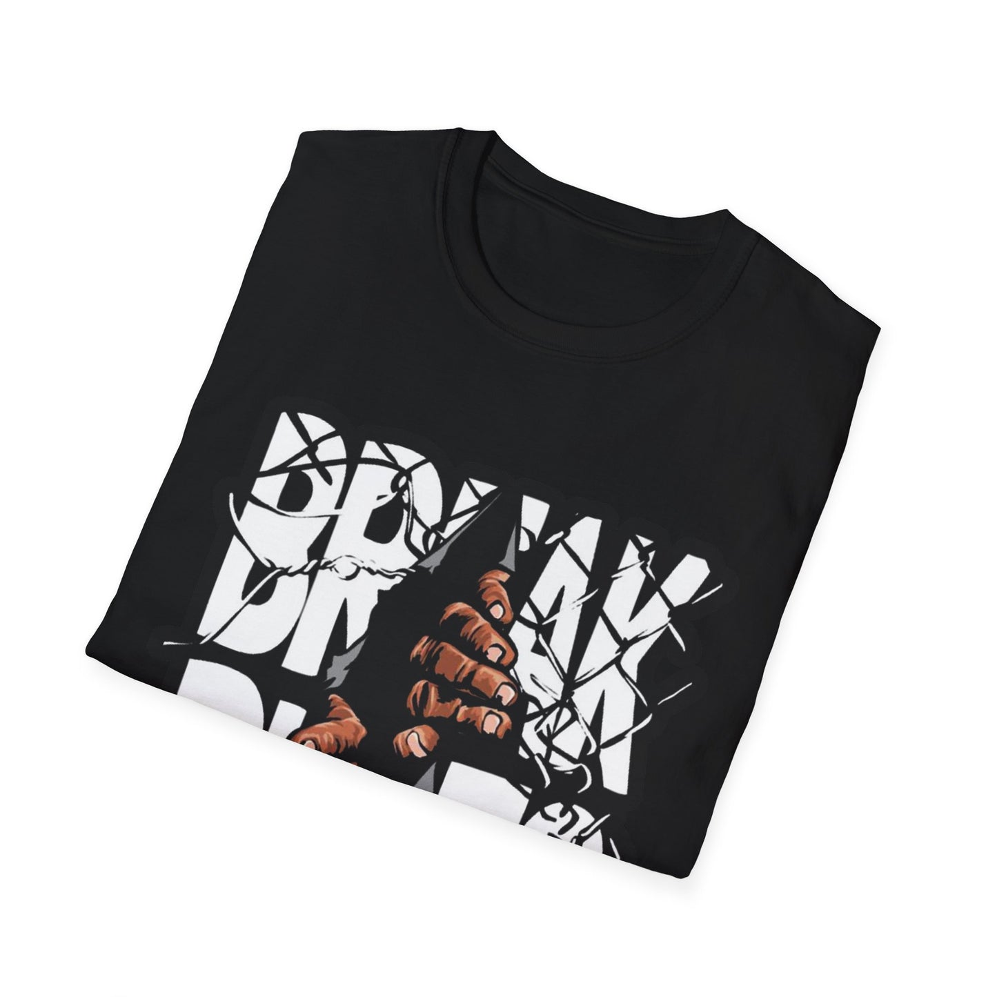 Break Rules Unisex Softstyle T-Shirt - Casual Streetwear Tee for Rebels