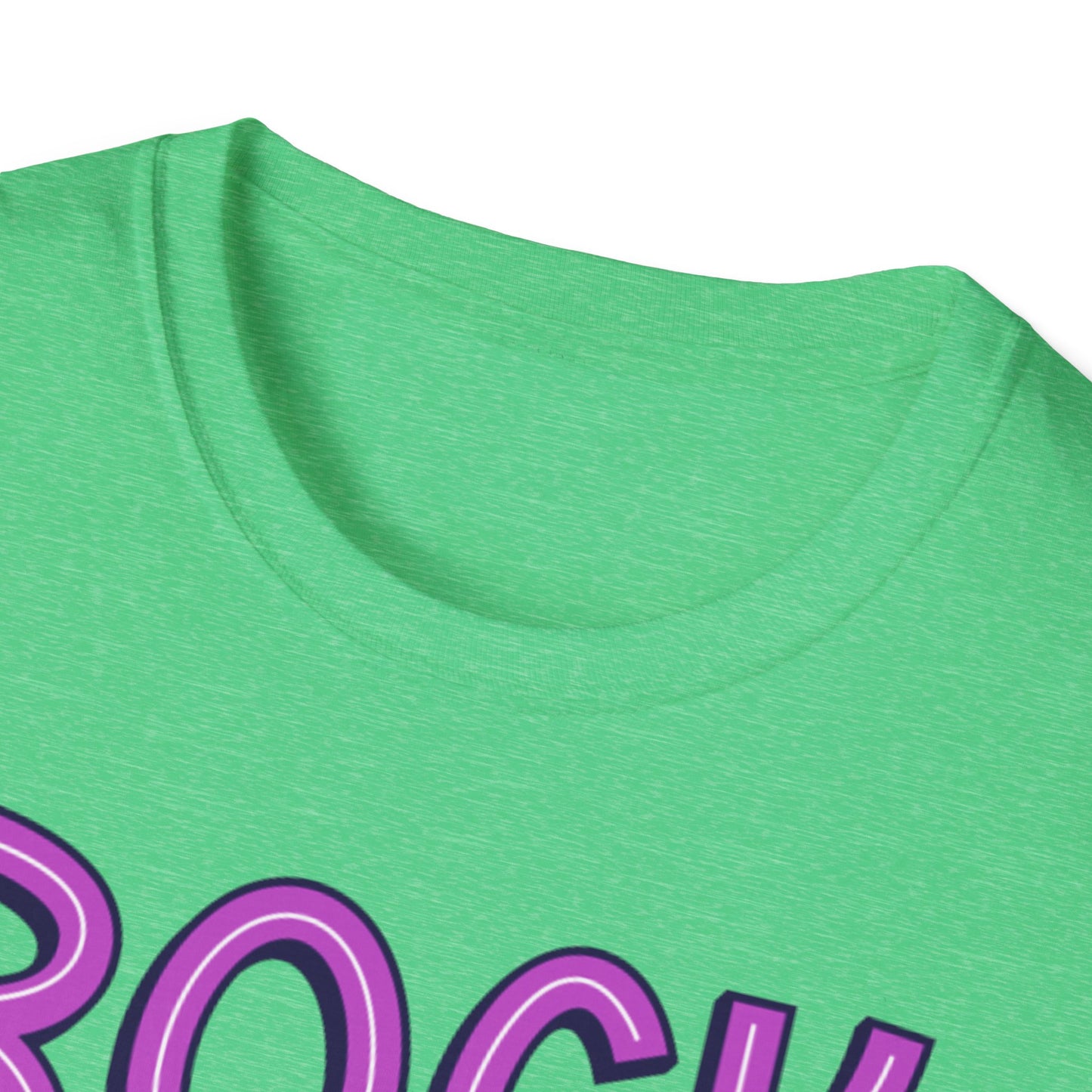 Rock & Roll Unisex Softstyle T-Shirt - Music Lovers Gift, Concert Apparel, Casual Wear, Festival Fashion, Fun Graphic Tee