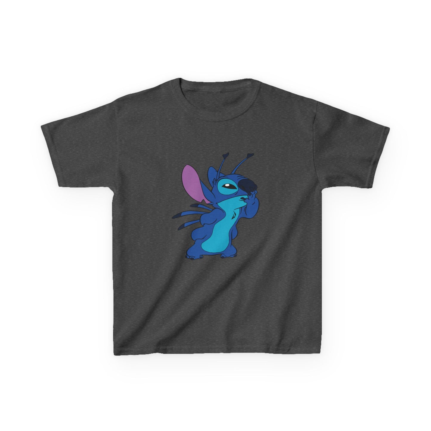 Kids Cotton Tee - Cute Stitch Design for Fun Adventures